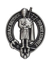 Load image into Gallery viewer, Courage Brother Do Not Stumble Enamel Badge