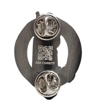 Load image into Gallery viewer, Courage Brother Do Not Stumble Enamel Badge