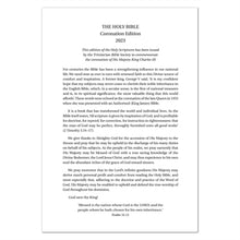 Load image into Gallery viewer, King Charles III Coronation Royal Ruby Text Bible (hardback)