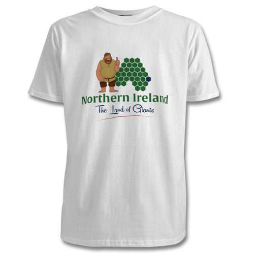 Northern Ireland The Land Of Giants Kids T Shirt