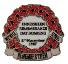 Load image into Gallery viewer, Enniskillen Remembrance Day Bombing Pin Badge