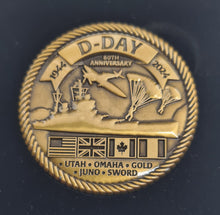 Load image into Gallery viewer, D-Day 80th Anniversary Commemorative Coin 2024