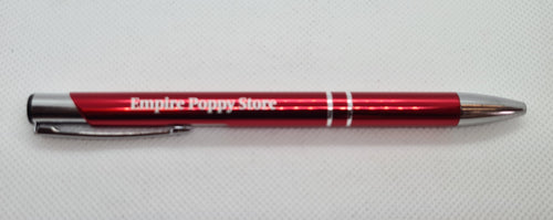 Empire Poppy Store Pen