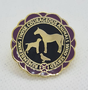 NI Purple Poppy Memorial Fund Badge