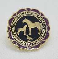 NI Purple Poppy Memorial Fund Badge