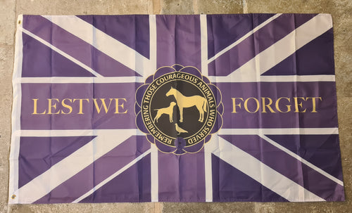 NI Purple Poppy Memorial Fund Flag
