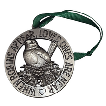 Load image into Gallery viewer, Robin For Loved Ones Christmas Tree Ornament