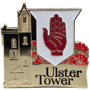 Ulster Tower Enamel Badge
