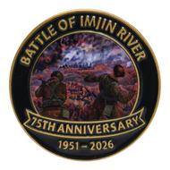 Battle of Imjin River 75th Anniversary Enamel Badge