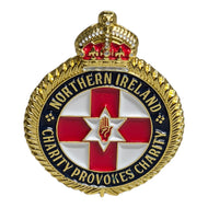 Northern Ireland Charity Provokes Charity Pin Badge