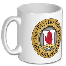 Load image into Gallery viewer, 36th (Ulster) Division 110th Anniversary Commemorative Mug 2024