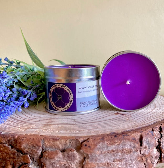 Purple Empire Poppy Scented Candle