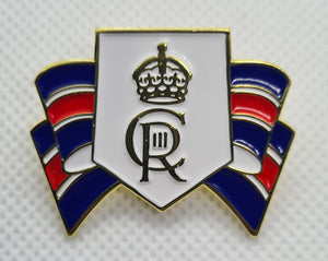 King Charles III Enamel Pin Badge