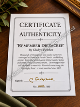 Load image into Gallery viewer, Limited Edition Remember Drumcree Signed Print