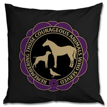 Load image into Gallery viewer, NI Purple Poppy Memorial Fund Cushion