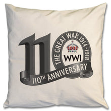 Load image into Gallery viewer, The Great War 110th Anniversary Commemorative Cushion 2024