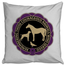 Load image into Gallery viewer, NI Purple Poppy Memorial Fund Cushion