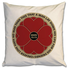 Load image into Gallery viewer, Empire Poppy Cushion