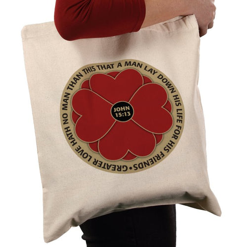 Empire Poppy Tote Bag