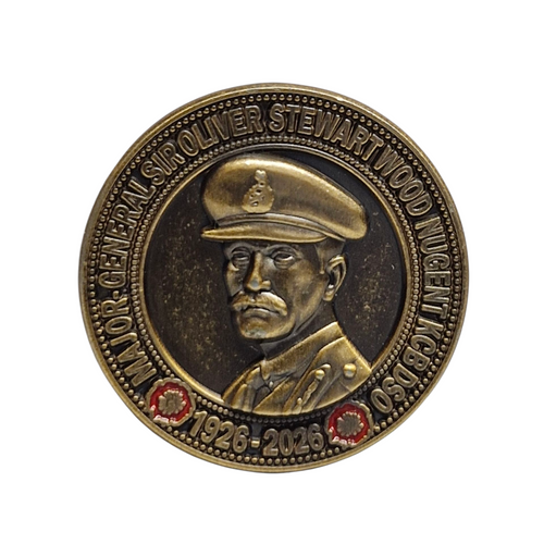 Major-General Oliver Nugent Centenary Enamel Badge 2026