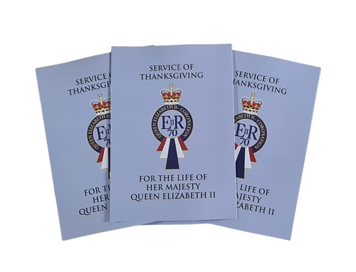 Service of Thanksgiving for the life of Queen Elizabeth II Order of Service