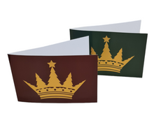 Load image into Gallery viewer, ASA Charity &quot;Christmas Crown&quot; Christmas Cards (5 Pack)