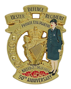Private Eva Martin 50th Anniversary Badge