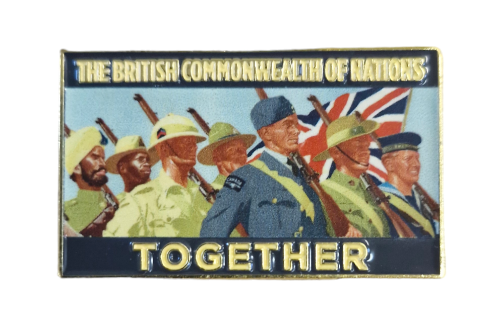 Commonwealth Together Enamel Pin Badge – Empire Poppy Store