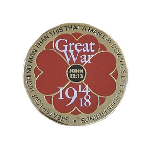 Empire Poppy 1914-1918 Pin Badge