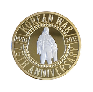 Korean War 75 Anniversary Commemorative Coin