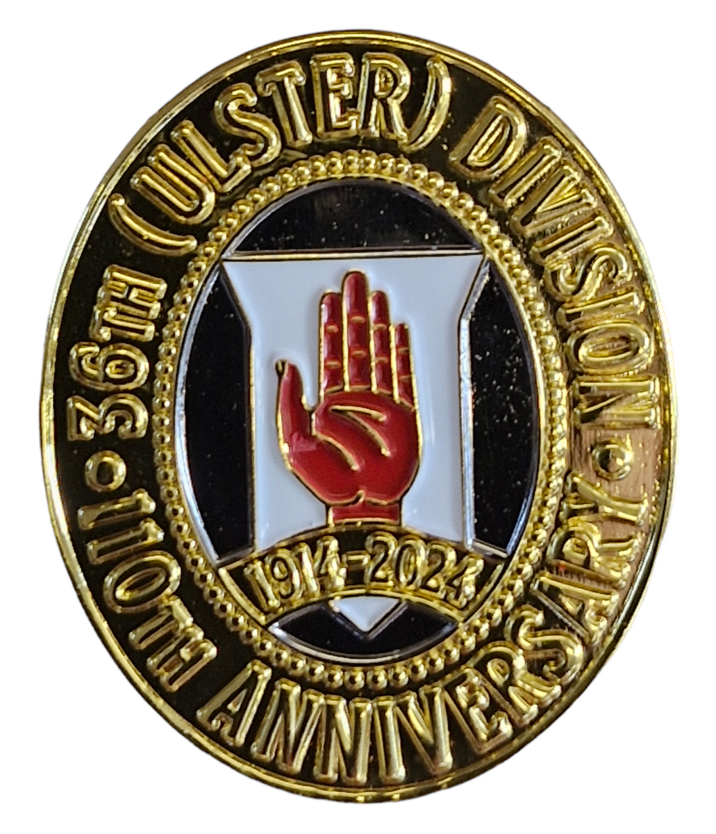 36th (Ulster) Division 110th Anniversary Commemorative Enamel Badge 20