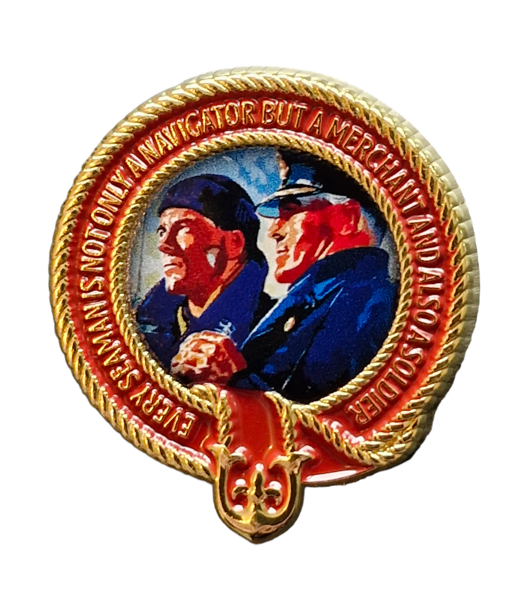 Merchant Navy Enamel Badge
