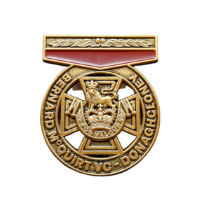 Bernard McQuirt VC Enamel Badge