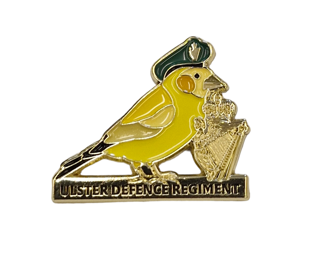 UDR Greenfinch Enamel Badge