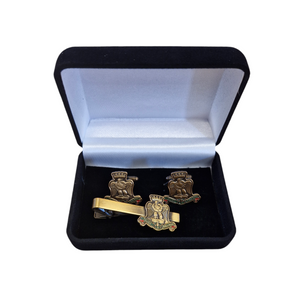 Royal Irish Fusiliers Cuff Links & Tie Pin Set