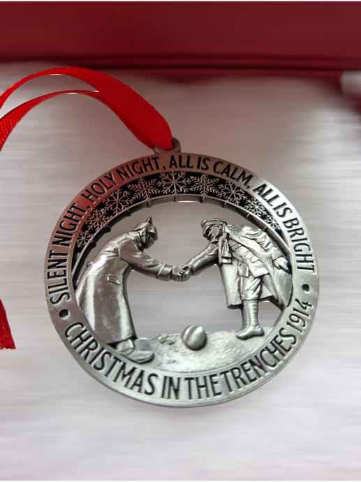 The Christmas Truce 1914 Christmas Tree Ornament