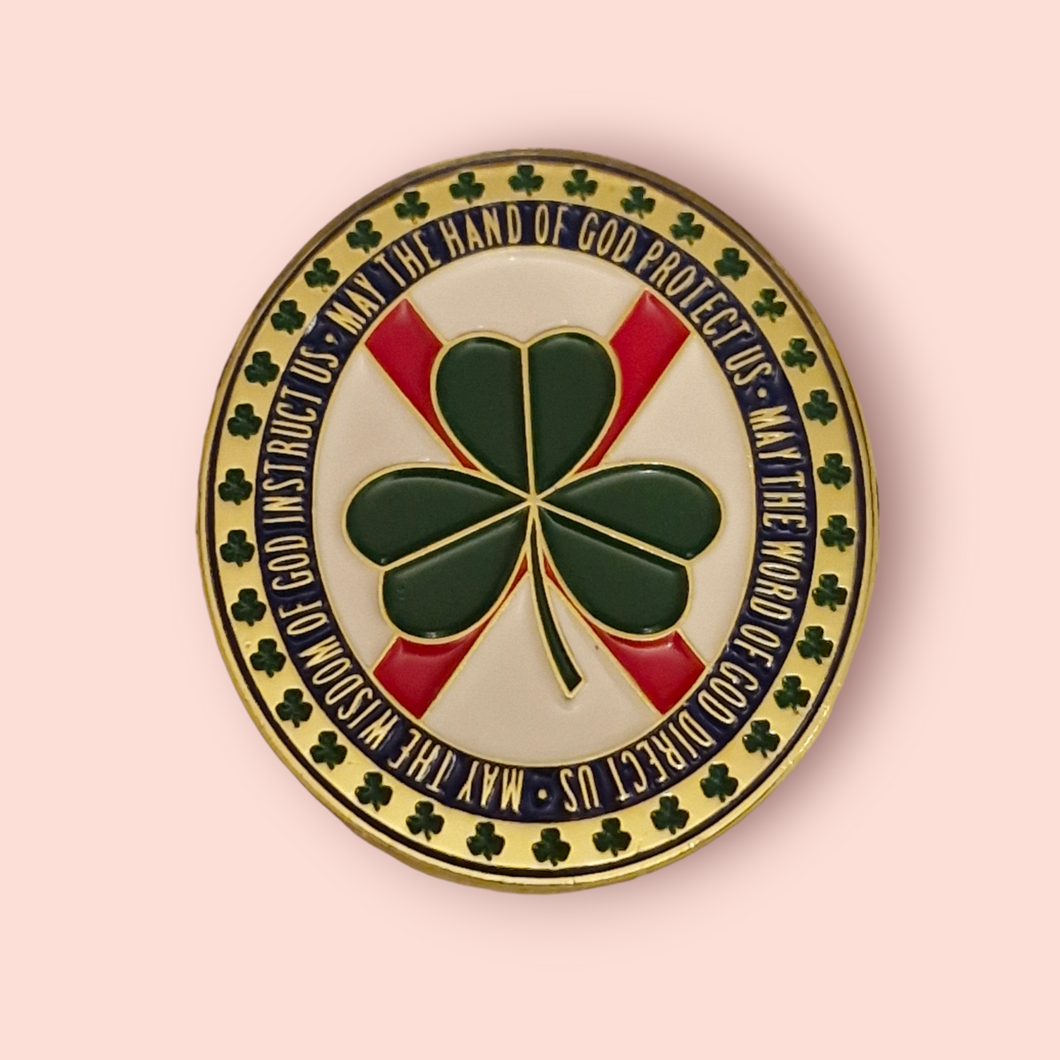 St Patrick's Enamel Pin Badge