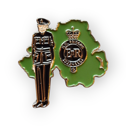 NI Prison Service Enamel Pin Badge