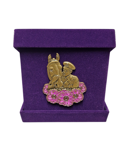 They Served Together Warrior Brooch