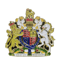 Load image into Gallery viewer, United Kingdom Coat of Arms Enamel Badge