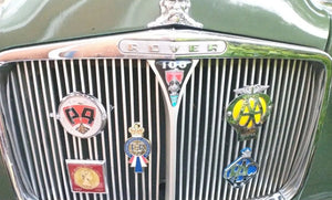 Queen Elizabeth II Coronation Car Grille Badge