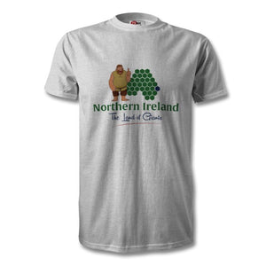 Northern Ireland The Land Of Giants T Shirt