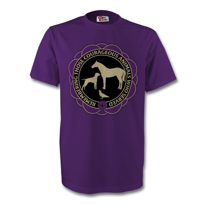 NI Purple Poppy Memorial Fund T Shirt