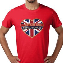 Load image into Gallery viewer, I Support Our Armed Forces T-Shirt