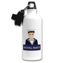 Load image into Gallery viewer, Royal Navy Water Bottle