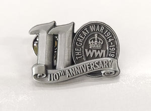The Great War 110th Anniversary Commemorative Enamel Pin Badge 2024