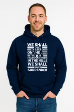 Load image into Gallery viewer, Winston Churchill Never Surrender Hoodie