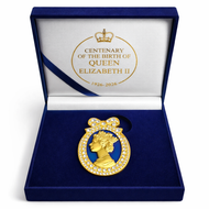 Queen Elizabeth II Centenary Cameo Brooch 2026