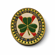 St Patrick's Enamel Pin Badge