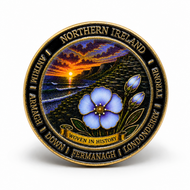 Northern Ireland – Woven in History Enamel Badge